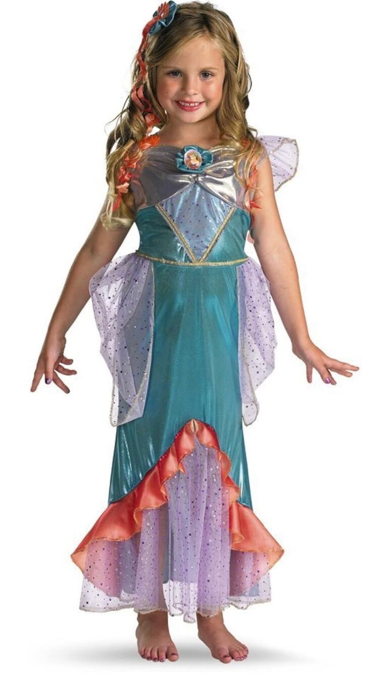Ariel Disney Princess Mermaid Girl Costume deluxe